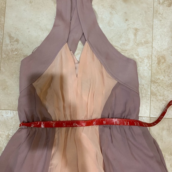 Blush & Lavendar Breathtaking Detailed Maxi Dress - Picture 8 of 13